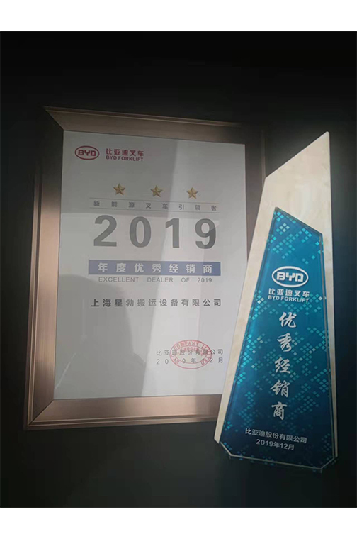  普陀区比亚迪2019优秀经销商